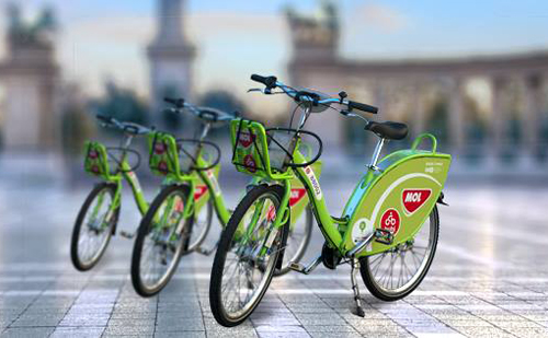 Indul a MOL Bubi közbringarendszer próbaüzeme